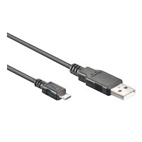 Wentronic goobay - USB 2.0 Kabel - USB 2.0 Typ A (M) - micro USB 2.0 Typ D (M) - 3 m - schwarz von Wentronic