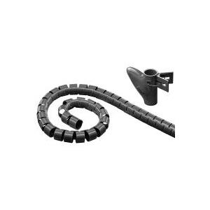 Wentronic goobay WireTube - Kabelschlauch - 2,5m - Schwarz (51924) von Wentronic