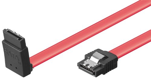 goobay Wentronic HDD S-ATA Kabel 1,5GBs/3GBs (S-ATA L-Type auf L-Type 90) 1m schwarz von Wentronic