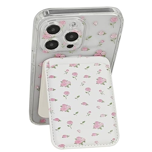 Weonmov Schutzhülle für iPhone 13 Pro Max, kompatibel mit MagSafe, stark magnetisch, magnetischer Brieftaschenständer, Kartenhalter, schlanke, harte transparente Handyhülle für Damen und Mädchen, 17 Weonmov Schutzhülle für iPhone 13 Pro Max, kompatibel mit MagSafe, stark magnetisch, magnetischer Brieftaschenständer, Kartenhalter, schlanke, harte transparente Handyhülle für Damen und Mädchen, 17 von Weonmov