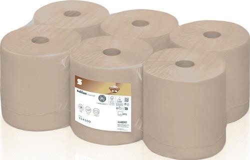 Wepa Handtuchrolle Satino PureSoft 2-lagig soft beige L170xB205ca.mm 6 Rl./VE Wepa Handtuchrolle Satino PureSoft 2-lagig soft beige L170xB205ca.mm 6 Rl./VE von Wepa