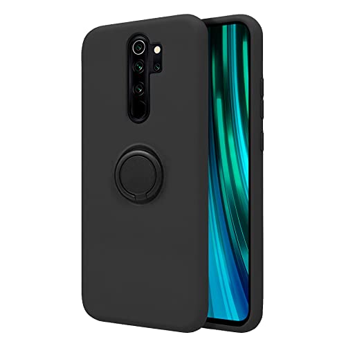 WePhone, Handyhülle Kompatibel mit XIAOMI Redmi Note 8 PRO, Original Type Case mit Ring, Hülle Qualitäts-Silikon TPU Resistent, Case mit Magnet, in Grün, Schwarz, Pink, Lila und Rot. von Wephone Accesorios