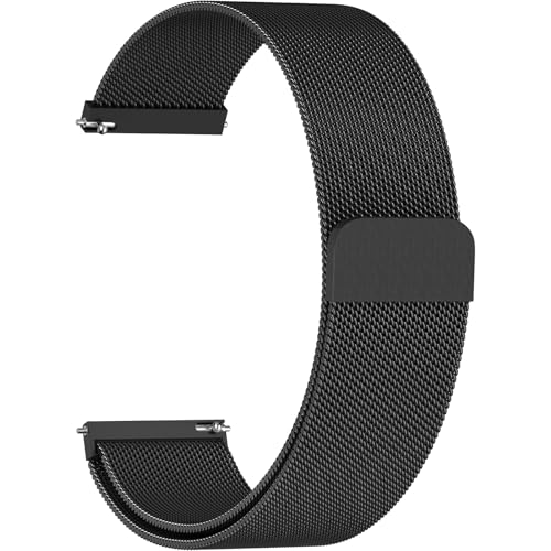 Wepro 20mm Magnet Metall Armband Kompatibel für Samsung Galaxy Watch 7 6 5 4 FE 40mm 44mm, Gear S2, Active 2, Edelstahl Mesh Ersatz Uhrenarmband Herren Damen für Garmin Vivoactive 6 5 3 Wepro 20mm Magnet Metall Armband Kompatibel für Samsung Galaxy Watch 7 6 5 4 FE 40mm 44mm, Gear S2, Active 2, Edelstahl Mesh Ersatz Uhrenarmband Herren Damen für Garmin Vivoactive 6 5 3 von Wepro