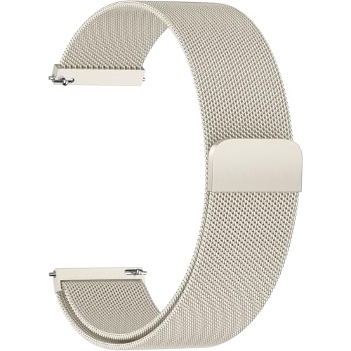 Wepro 20mm Magnet Metall Armband Kompatibel für Samsung Galaxy Watch 7 6 5 4 FE 40mm 44mm, Gear S2, Active 2, Edelstahl Mesh Ersatz Uhrenarmband Herren Damen für Garmin Vivoactive 6 5 3 Wepro 20mm Magnet Metall Armband Kompatibel für Samsung Galaxy Watch 7 6 5 4 FE 40mm 44mm, Gear S2, Active 2, Edelstahl Mesh Ersatz Uhrenarmband Herren Damen für Garmin Vivoactive 6 5 3 von Wepro