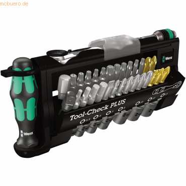 Wera Werk Bit-Set Tool-Check Plus 39-teilig Wera Werk Bit-Set Tool-Check Plus 39-teilig von Wera Werk