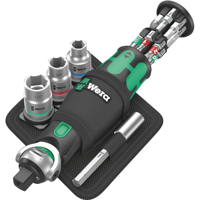 8009 Zyklop Pocket Set Imperial 2, 18-teilig, Bit-Satz von Wera
