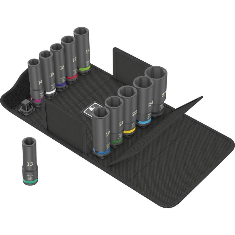 8790 C Impaktor Deep Set 1, 11-teilig, Steckschlüssel von Wera