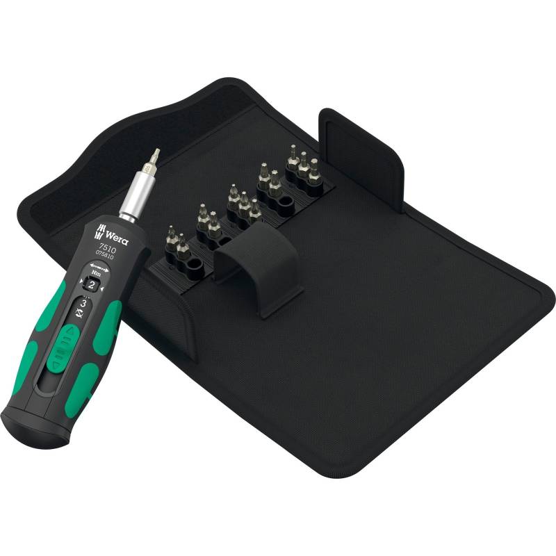 Drehmoment-Schraubendreher 7510/14 Safe-Torque Speed Werkzeug-Set für Hartmetall-Wendeschneidplatten von Wera