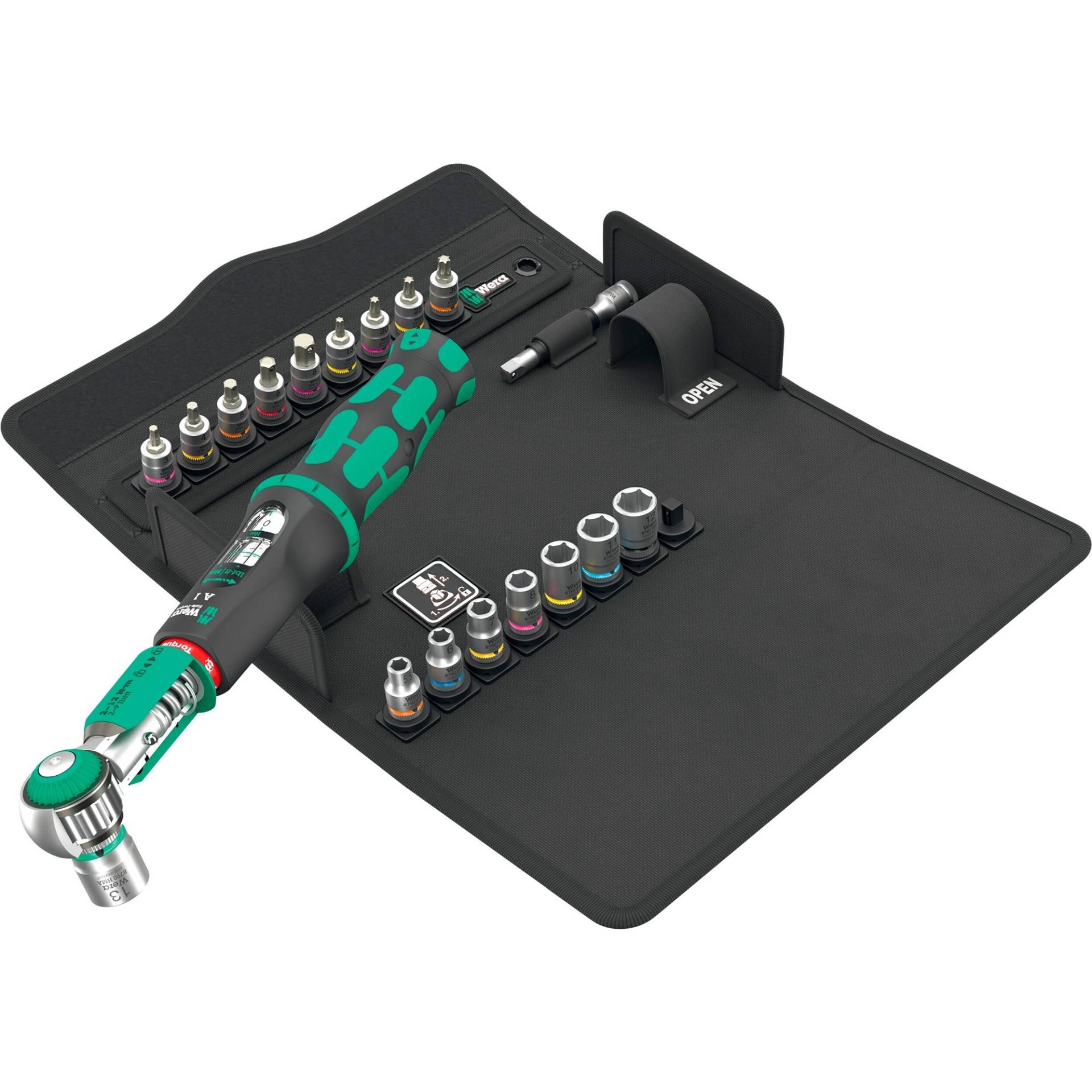 Drehmomentschlüssel Safe-Torque A1 SHK Set 1, 20‑teilig von Wera