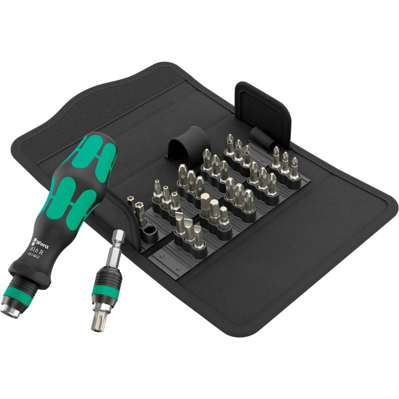 Kraftform Kompakt 70 Universal, 32‑teilig, Bit-Satz von Wera