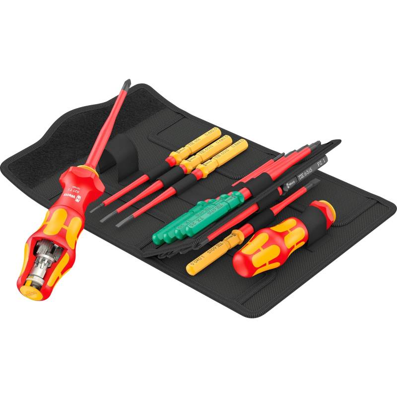 Kraftform Kompakt Turbo i 1 Tool Finder, 16-teilig, Steckschlüssel von Wera