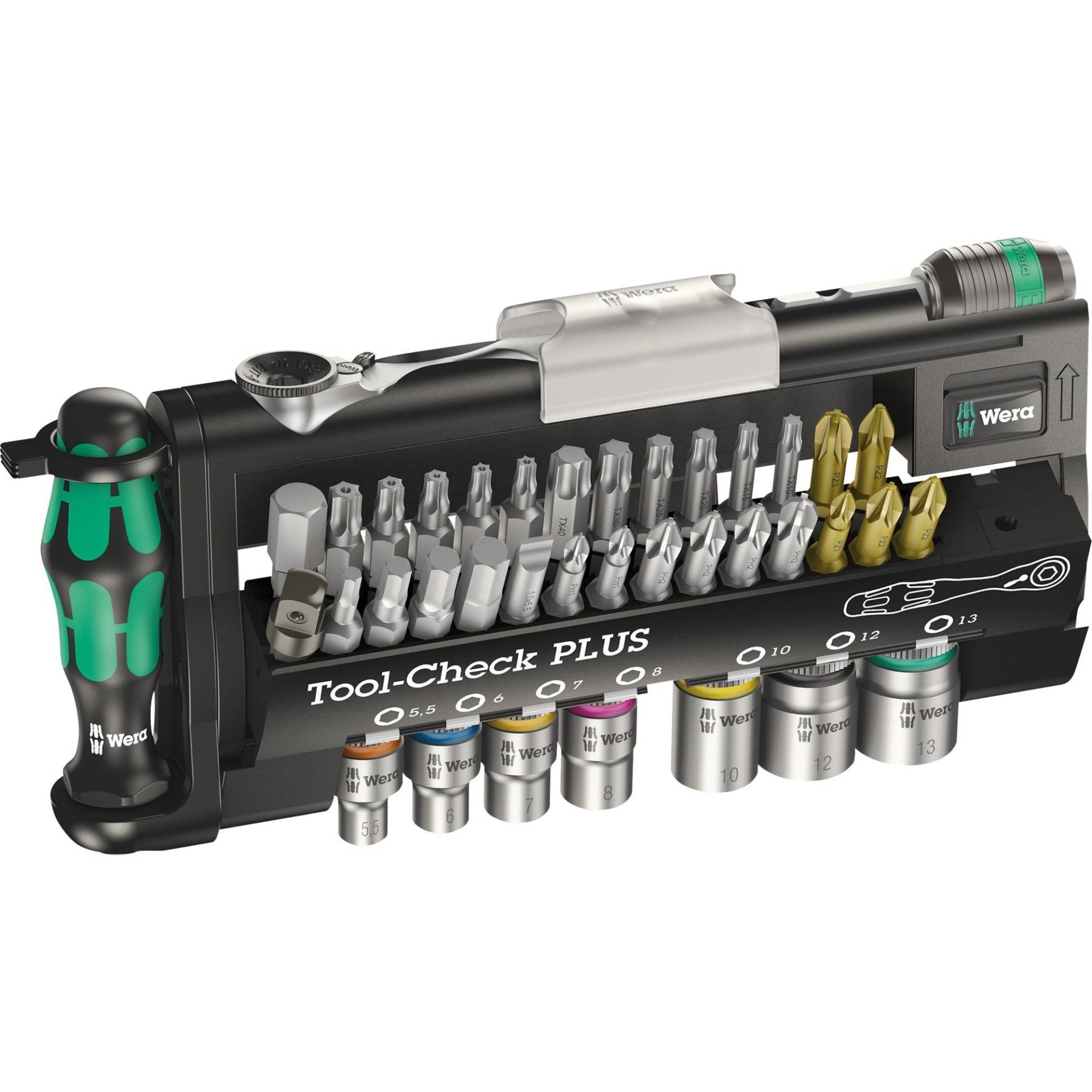 Tool-Check Plus, 39-teilig, Bit-Satz Tool-Check Plus, 39-teilig, Bit-Satz von Wera