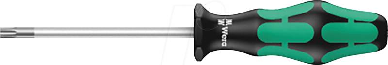 WERA 05028050001 - Schraubendreher Kraftform Plus, TORX (TX) Haltefunktion,10 von Wera