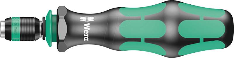 WERA 05051482001 - Bithalter mit Handgriff, 6,3 mm Rapidaptor von Wera