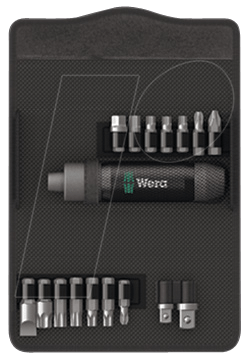 WERA 05072017001 - Bit-Satz Schlagschraubendreher, 17-teilig gemischt von Wera