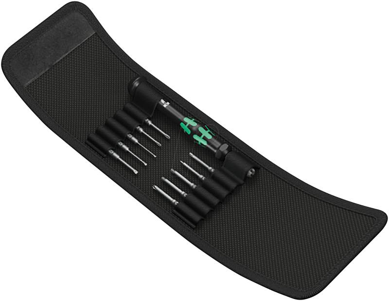 WERA 05135938001 - Micro-Set Kraftform Kompakt, gemischt, 11-teilig von Wera