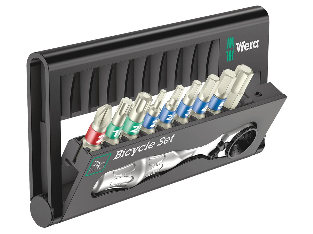 WERA Fahrrad-Werkzeugset Bicycle Set 9, 05004177001, 10-teilig WERA Fahrrad-Werkzeugset Bicycle Set 9, 05004177001, 10-teilig von Wera