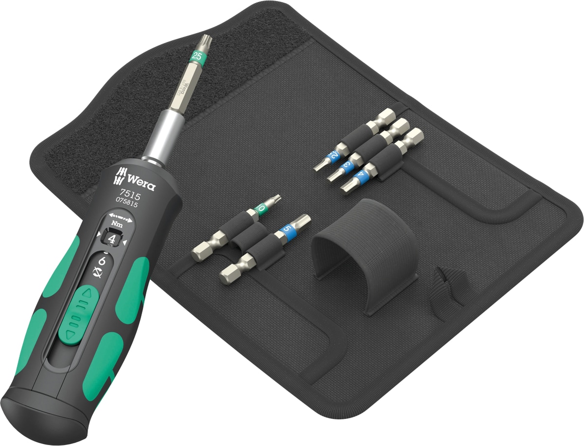 WERA Werkzeug-Set Kraftform Safe-Torque Speed Bicycle 7515/7, 05075850001, 7-teilig WERA Werkzeug-Set Kraftform Safe-Torque Speed Bicycle 7515/7, 05075850001, 7-teilig von Wera
