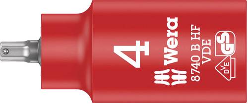 Wera 05004900001 Steckschlüssel-Bit-Einsatz 4mm 1 Stück 3/8 von Wera