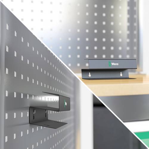 Wera 05136425001 9605 Metallrack 3 Quergriff 10 1St. von Wera