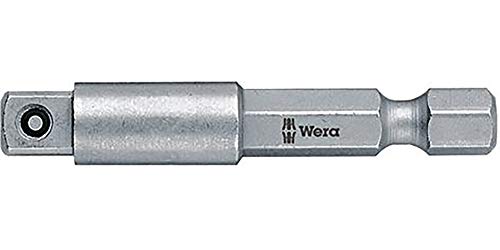 Wera 1/4 Zoll Vierkant Adapter, CrV-Stahl, Länge 50 mm Wera 1/4 Zoll Vierkant Adapter, CrV-Stahl, Länge 50 mm von Wera