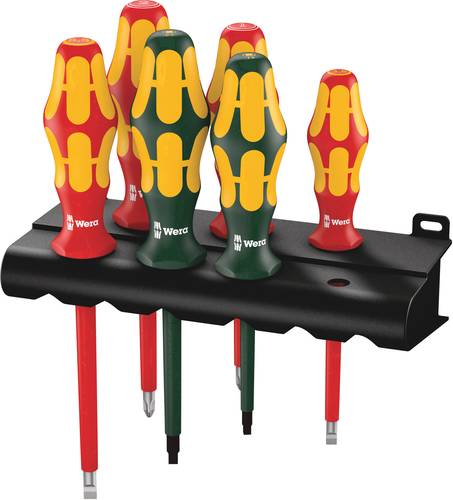 Wera 160i/168i/6 Rack Schraubendreher-Set 6teilig von Wera