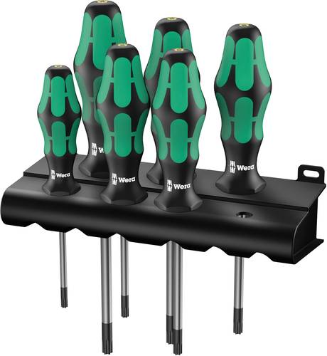 Wera 367/6 TORX® BO Werkstatt Schraubendreher-Set 6teilig TORX BO von Wera