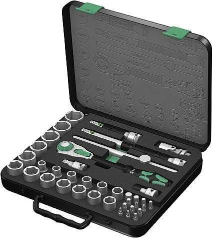 Wera 38tlg. 8100 SC 4 Zyklop-Knarrensatz 1/2 05003647001 (05003647001) von Wera