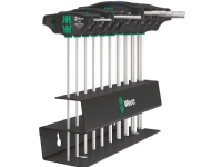 Wera 454/10 HF Set Imperial 2 Schraubendrehersatz Quergriff-Schraubendreher Hex-Plus mit Haltefunktion, zöllig von Wera