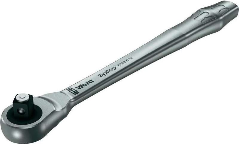 Wera 8003 B Zyklop Durchsteckknarre 3/8 (10 mm) Länge 222 mm 05004033001 (05004033001) von Wera