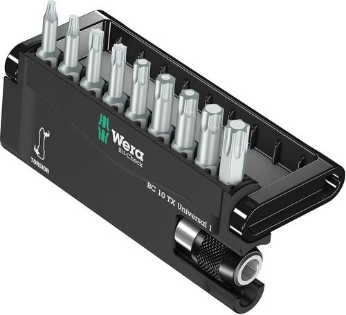 Wera 8167-9 TORX®/TZ 05056164001 Bit-Set 10teilig Innen-TORX Torsionszone von Wera