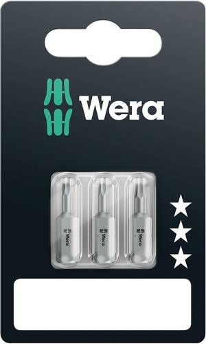 Wera 840/1 Z Set SB SiS Sechskant-Bit 2.0 mm, 2.5 mm, 3mm Werkzeugstahl legiert, zähhart D 6.3 3St. Wera 840/1 Z Set SB SiS Sechskant-Bit 2.0 mm, 2.5 mm, 3mm Werkzeugstahl legiert, zähhart D 6.3 3St. von Wera