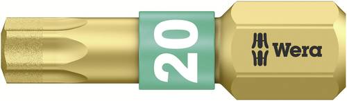Wera 867/1 BDC TX20X25 05 066104 001 Torx-Bit T 20 Werkzeugstahl legiert, diamantbeschichtet D 6.3 von Wera