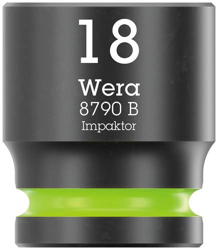 Wera 8790 B Impaktor 05005509001 Außen-Sechskant Steckschlüsseleinsatz 18mm 1 Stück 3/8 von Wera