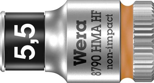 Wera 8790 HMA 05003720001 Außen-Sechskant Steckschlüsseleinsatz 5.5mm 1/4  (6.3 mm) von Wera