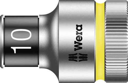 Wera 8790 HMC HF 05003730001 Außen-Sechskant Steckschlüsseleinsatz 10mm 1/2  (12.5 mm) von Wera