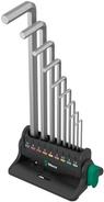 Wera 950/9 Hex-Plus 8 Innen-Sechskant Winkelschraubendreher-Set 9teilig (05022102001) von Wera