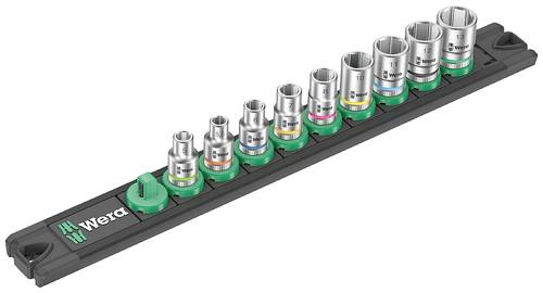 Wera A 4 Zyklop Steckschlüsselsatz zöllig 1/4  9teilig 05005400001 von Wera