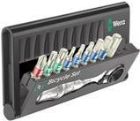Wera Bicycle Set 9 - Handhalter mit Bitset - 10 Stücke - 65 N·m (05004177001) von Wera