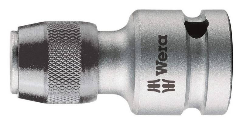 Wera Bit-Adapter, Schnellwechsel 1/2" für 5 / 16" Bits 50 mm von Wera