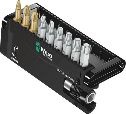 Wera Bit-Check 10 Universal 2 05134200001 Bit-Set 10teilig von Wera