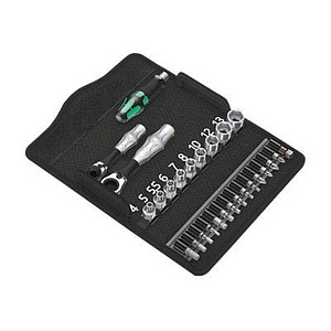 Wera Bit-Set Kraftform Kompakt Zyklop Mini 2 05135918001 27-teilig von Wera