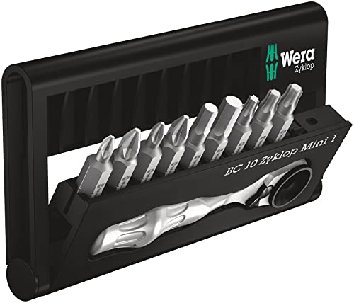 Wera Bit-Sortiment Bit-Check 10 Zyklop Mini 1, 10-teilig, 05073645001 Wera Bit-Sortiment Bit-Check 10 Zyklop Mini 1, 10-teilig, 05073645001 von Wera