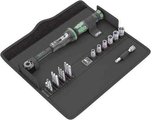 Wera Click-Torque A 6 Set 1 05130110001 Drehmomentschlüssel mit Umschaltknarre 1/4  (6.3 mm) 2.5 von Wera