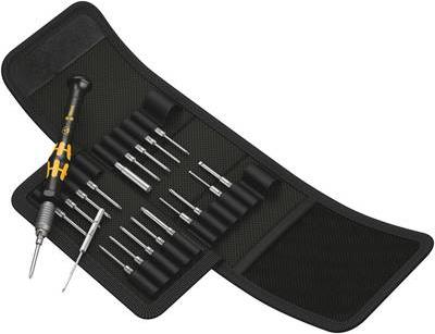 Wera ESD Bit-Schraubendreher Kraftform Kompakt Micro 21 ESD 1 5/32 (4 mm) HIOS, 5/32 (4 mm) Halfmoon 44 mm (05135973001) von Wera