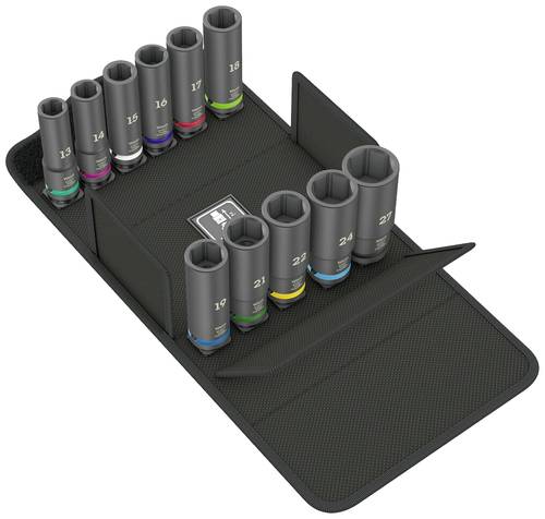 Wera Impaktor Deep Set 1 Steckschlüsseleinsatz-Set 1/2  11teilig 05004841001 von Wera
