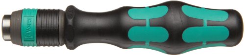 Wera Kraftform 813 R Hexagon Bitholding Screwdriver, Rapidator Quick-Release Chuck, 1/4" Head, 90mm Blade Length von Wera