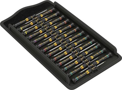 Wera Kraftform ESD Micro Big Pack 1 ESD Schraubendreher-Set 25teilig Kreuzschlitz Phillips, TORX, TO von Wera