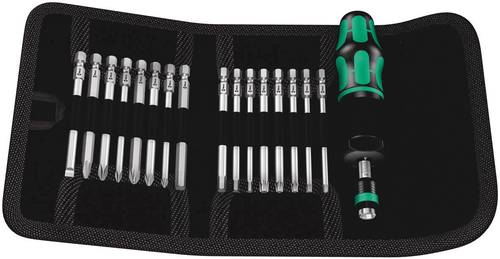 Wera Kraftform Kompakt 60 Torque 05059293001 Werkzeugset 17teilig von Wera