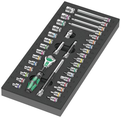 Wera Zyklop 05150110001 Außen-Sechskant, Außen-Vierkant, TORX Zyklop-Knarre 37teilig 1/4 Wera Zyklop 05150110001 Außen-Sechskant, Außen-Vierkant, TORX Zyklop-Knarre 37teilig 1/4 von Wera